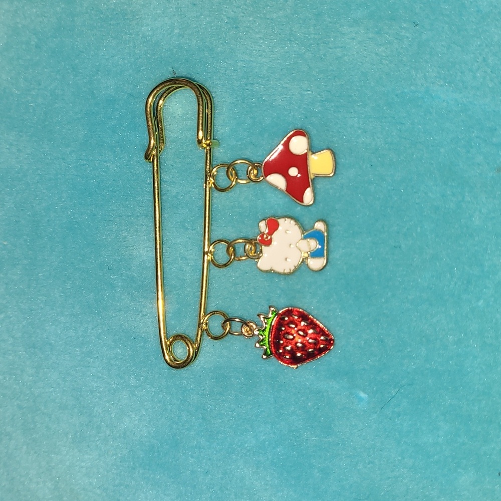 Hello Kitty Dangle Pin - Picture 3 of 3